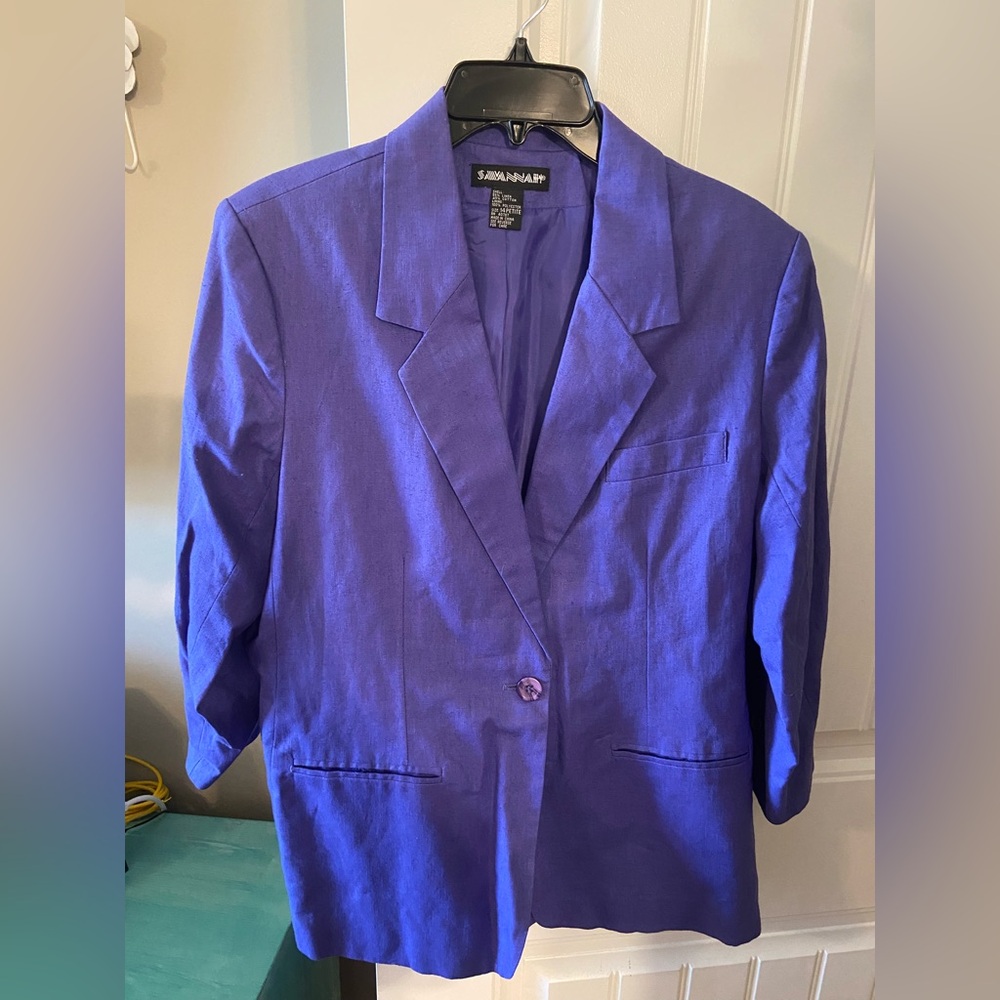 Purple Blazer 💜 Size 14P